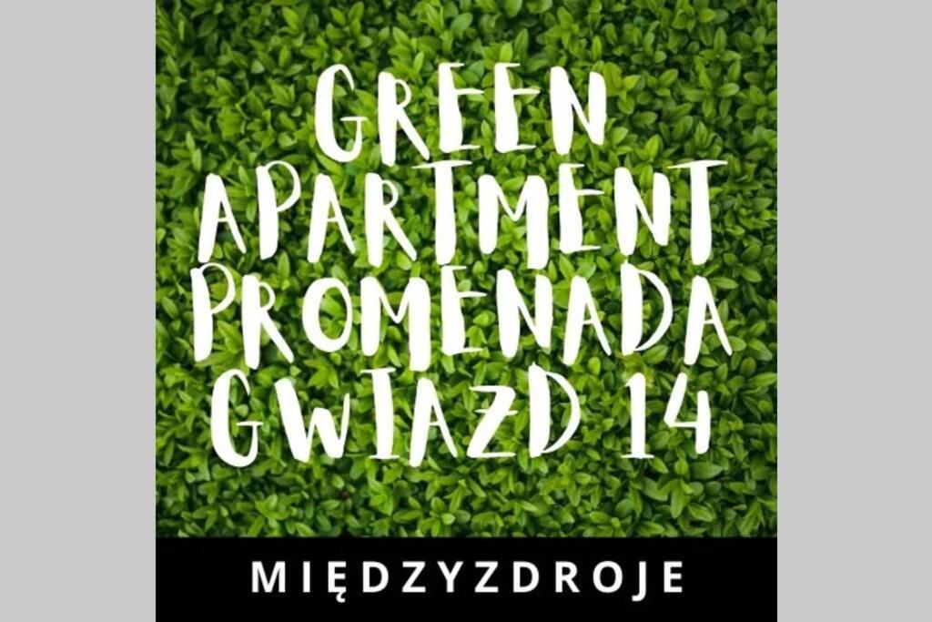 Green Apartment Promenada Gwiazd- Widok Na Morze. ミエンジズドロイェ エクステリア 写真