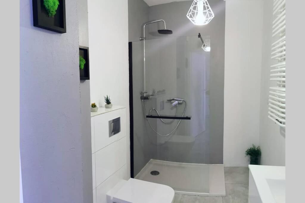 Green Apartment Promenada Gwiazd- Widok Na Morze. ミエンジズドロイェ エクステリア 写真